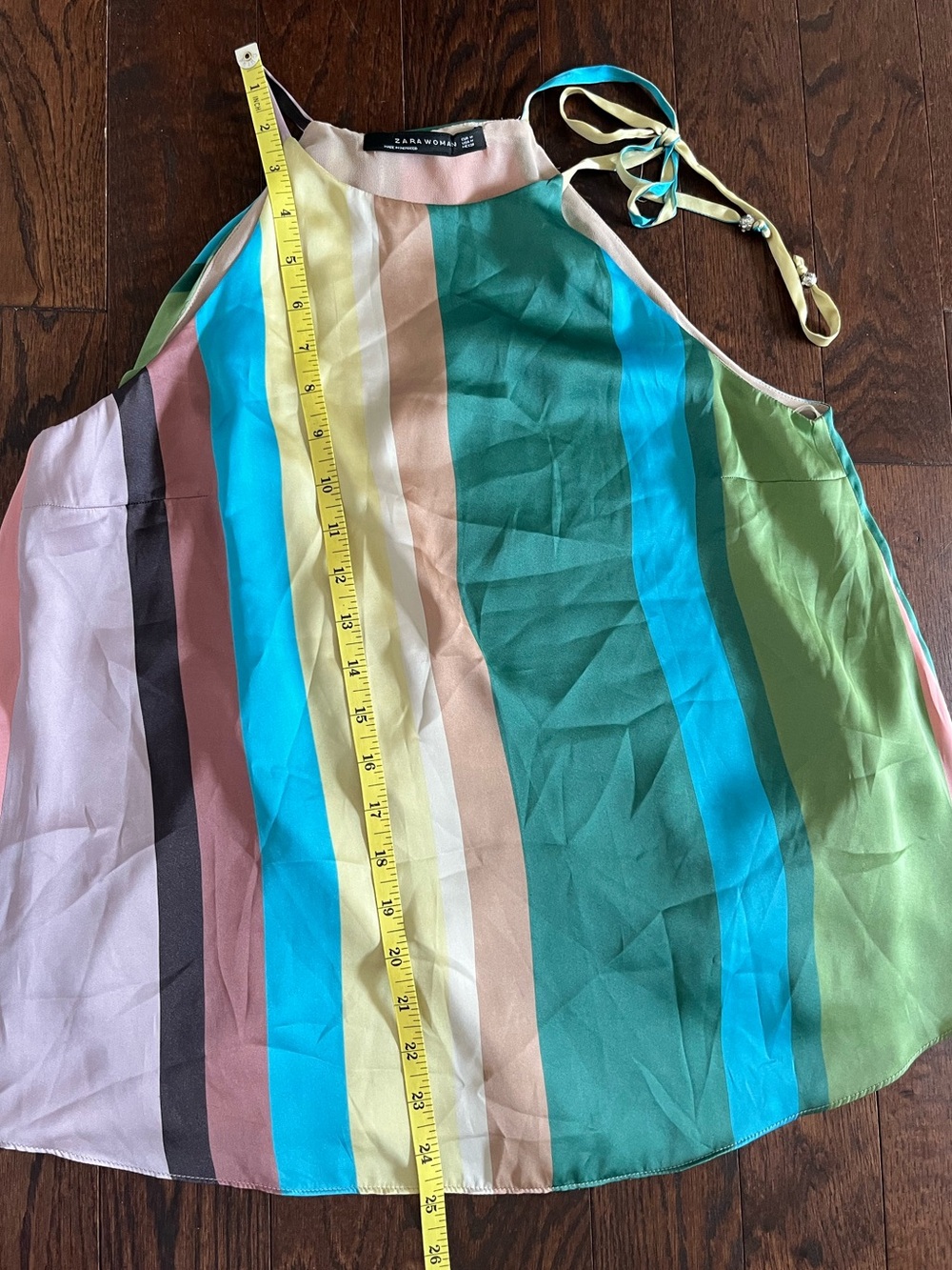 Striped Multicolour Haltered Top - Picture 11 of 11